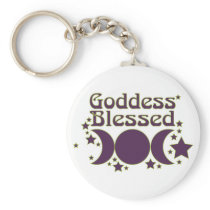 Goddess Blessed Keychain