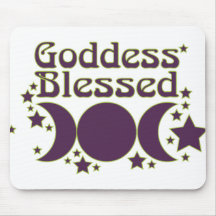Goddess Blessed Mousepad