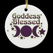 Goddess Blessed Ornaments ornaments