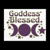 Goddess Blessed Postcards