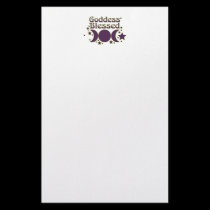 Goddess Blessed Stationery stationery