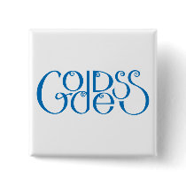 Goddess blue Button