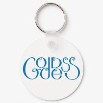 Goddess blue Keychain