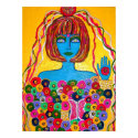 Goddess Bride of Flowers Poster posters