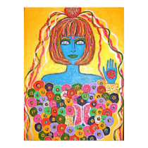 GODDESS BRIDE OF FLOWERS  POSTER posters