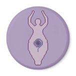 Goddess Cross Stitch Magnet