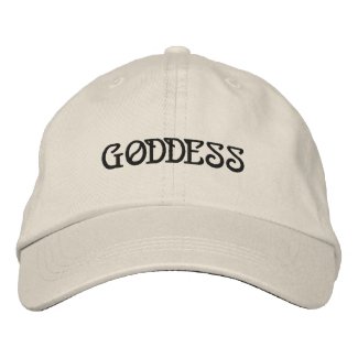 Goddess Embroidered Hat embroideredhat