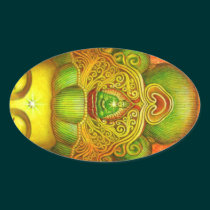 Goddess Kuan Yin's Crown stickers