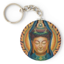 Goddess Kuan Yin's Flame Keychains