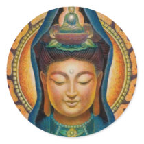 Goddess Kuan Yin's Flame Stickers