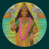 Goddess Lakshmi Sticker stickers