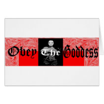 Goddess Logo cards