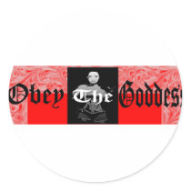 Goddess Logo stickers