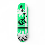 Goddess/Mint Skate Board