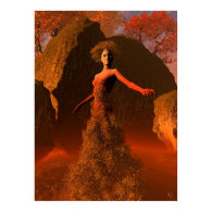 Goddess of Autumn print