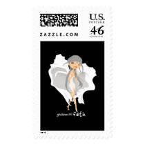 Goddess of Faith postage