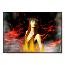 Goddess of Fire Print by MoonArtandDesigns Goddess of Fire Print
