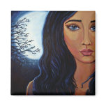 Goddess Of Moon & Stars - Magnet