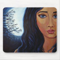Goddess Of Moon & Stars - Mousepad by SusanRodio Goddess Of Moon & Stars - Mousepad