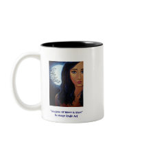 Goddess Of Moon & Stars - Mug