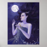 Goddess of Night Art Print