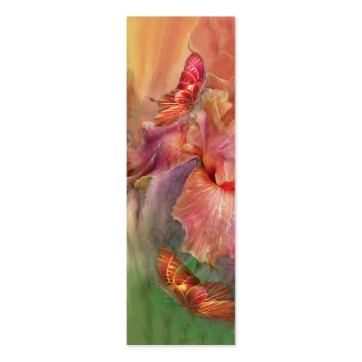 Goddess Of Spring Art Bookmark Business Cards (front side)