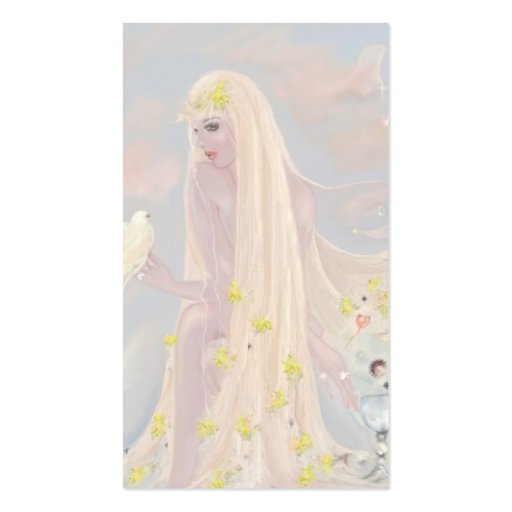 Goddess of Spring! Business Cards (back side)