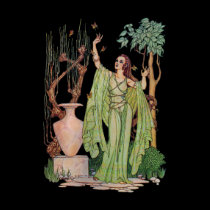 Goddess of Spring T-Shirt by geo_barr Goddess of Spring T-Shirt