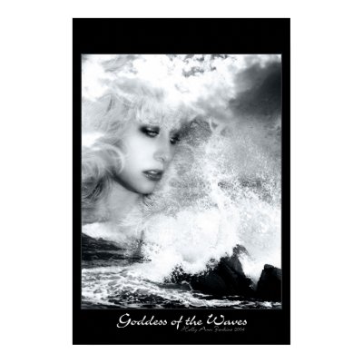 goddess of the waves poster by HAJenkins