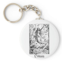 Goddess Ostara Keychain