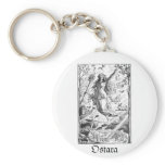 Goddess Ostara Keychain