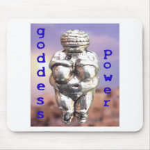 Goddess Power - Venus of Willendorf Mouse Pads