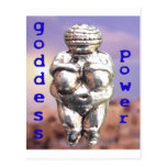 Goddess Power - Venus of Willendorf Postcards