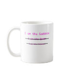 Goddess with lines mugs