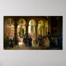 Godfrey of Bouillon  Depositing the Trophies Posters