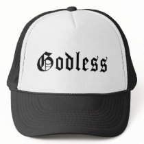 Godless 1 hats by atheist_store Godless 1 hats