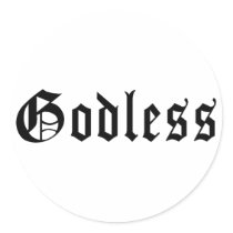 Godless 1 sticker