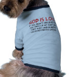 Godless Pet Clothes