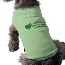 Godless For World Peace Doggie Tshirt