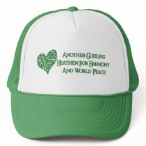 Godless For World Peace Mesh Hat