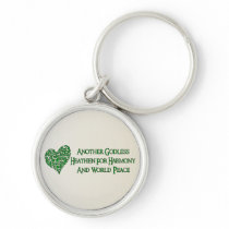Godless For World Peace Keychains