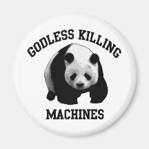Godless Killing Machines Fridge Magnet