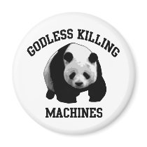 Godless Killing Machines Fridge Magnet