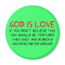 Godless magnets by Thealiensarecoming Godless magnets