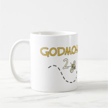 Godmom 2 Bee Coffee Mug