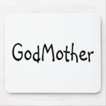 GodMother Black Mouse Pad
