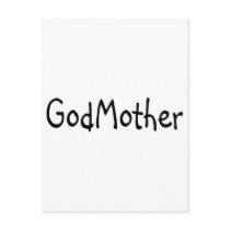 GodMother Black Postcards