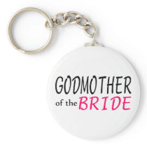 Godmother Of The Bride Keychains