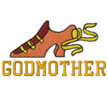 Godmother Retro Shoe Embroidered Shirt embroidered shirts