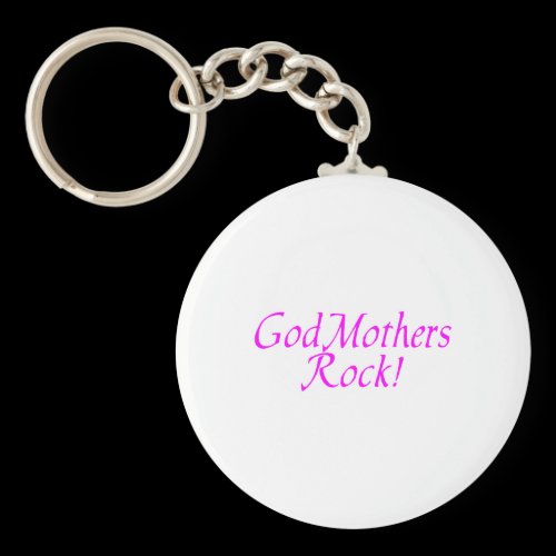 GodMothers Rock Pink Key Chain